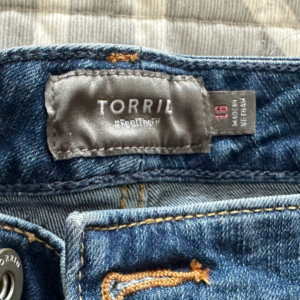 Jean shorts worn once